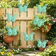 thumbnail image 1 of Butterflys Wall Decoration Outdoor Fence Decoration Garden And Courtyard Ornaments Handicrafts, 1 of 7