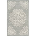 thumbnail image 5 of SAFAVIEH Cottage Collection COT930R Grey / Cream Rug, 5 of 6