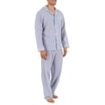 thumbnail image 4 of Geoffrey Beene Men's Long Sleeve Woven Pajama Set, 4 of 6
