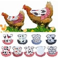 thumbnail image 1 of Xihbxyly Delantal para Gallinas, Funda Protectora para Alas, Correa Elástica Ajustable, Protector de Plumas, Elegante Diseño de Frutas, Reutilizable y Lavable, Tamaño 22 X 23 Cm, 1 of 6