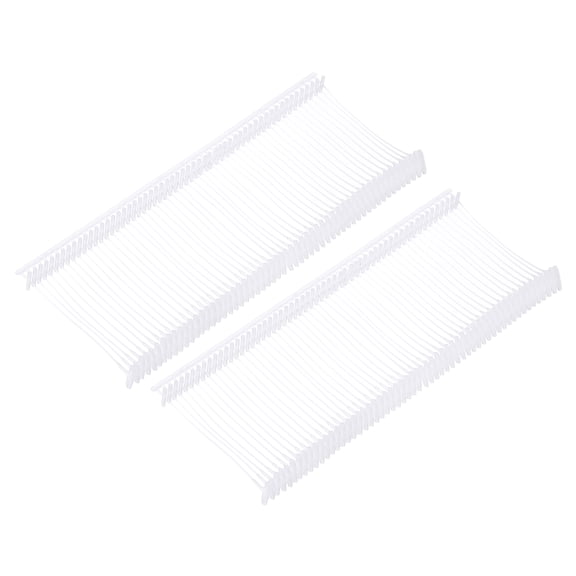 Uxcell Standard Tagging Fastener 38x7.9mm Price Tag 35mm 2500pcs White