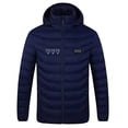 thumbnail image 4 of Aboser Mens and Womens Heated Jacket Winter Puffer Jackets Outwear Electric Heating Coat Comfy Lightweight Body Warmer Heated Coats, 4 of 6