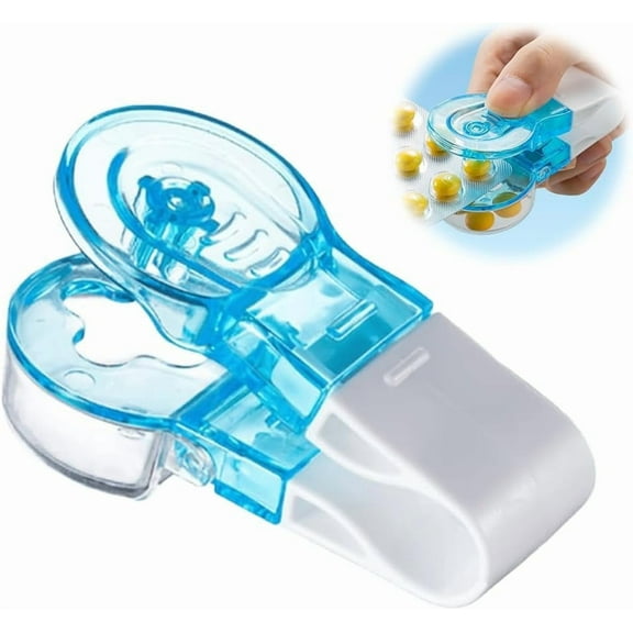 Portable Pill Taker Household Gadgets, Popper for Blister Packs, Travel Extractor Opener Assistance Tool (1 PCS) 1 Pcs