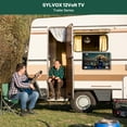 thumbnail image 6 of SYLVOX 19" Smart RV TV with Wall Mount, 12 Volt TV with Built-in DVD Player, 768P Google OS ATSC NTSC WiFi Bluetooth HDMI USB, AC/DC Powered, for RV Camper Van (Trailer Series), 6 of 18