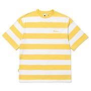 BTS "Butter" T-Shirt (Yellow Striped) - Medium (Official Merchandise)