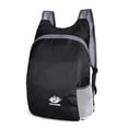 thumbnail image 1 of Mochila plegable para viajes al aire libre, impermeable, deportes, senderismo, mochilas (negro) JShteea  Para Estrenar, 1 of 8