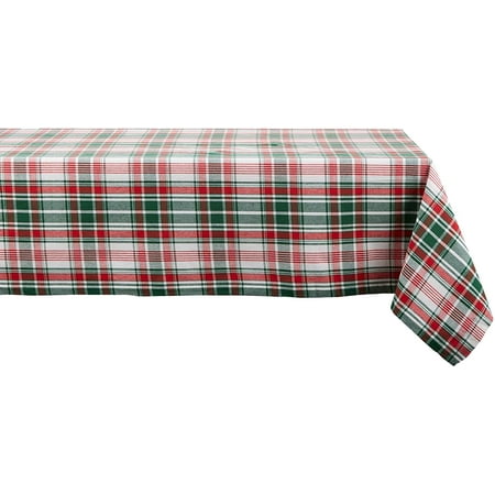 

Yuletide Plaid Collection Tabletop Tablecloth 60x84