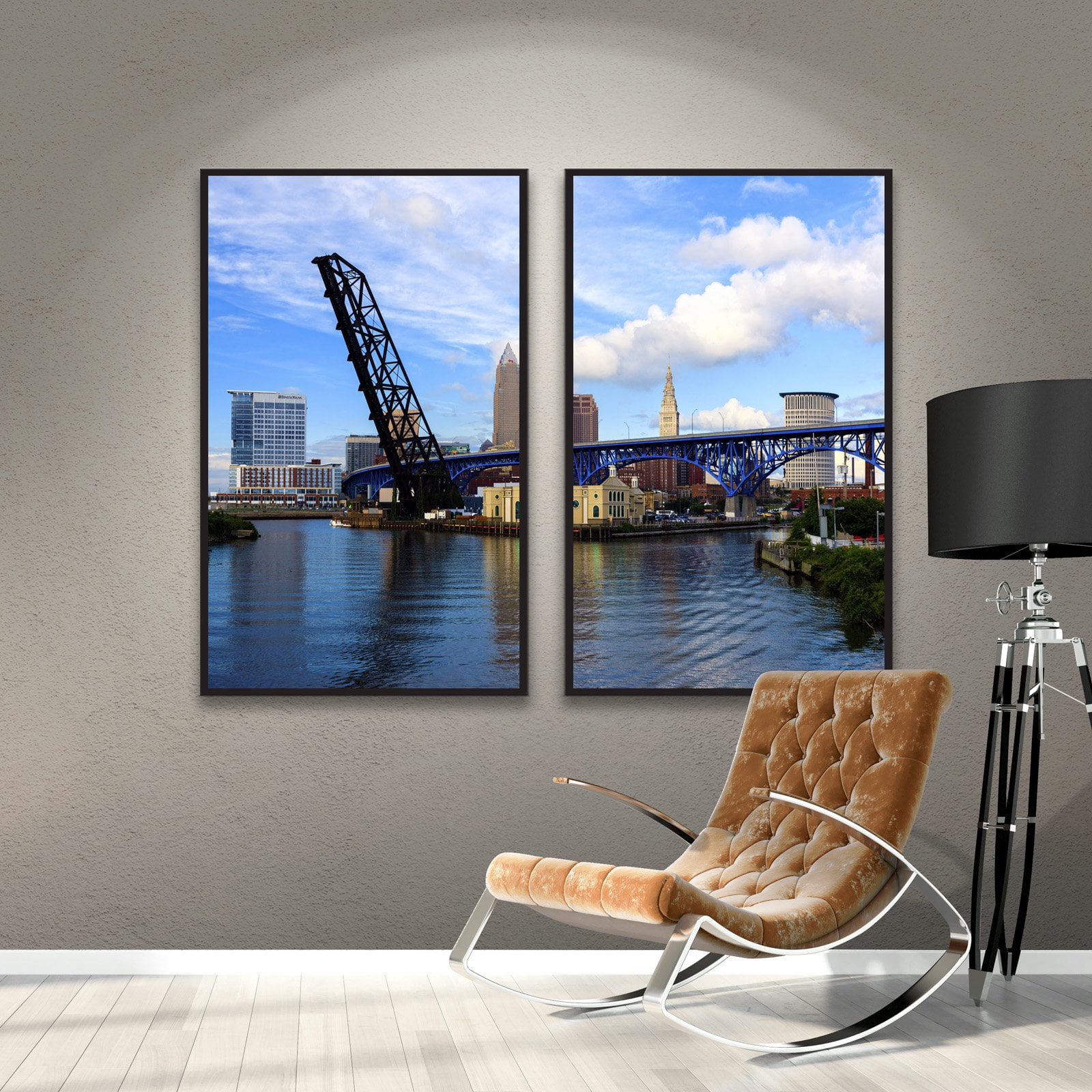 Cody York "Cleveland 12" Gallery-Wrapped Canvas