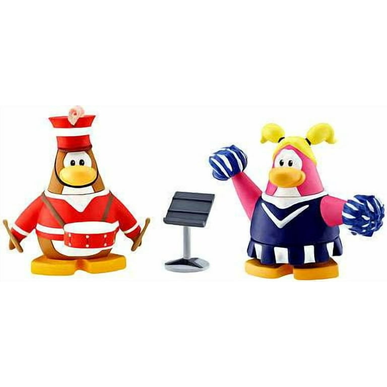 Club Penguin Mix 'N Match Series 3 Marching Band & Cheerleader