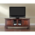 thumbnail image 4 of Crosley Furniture LaFayette 60" Wood Low Profile TV Stand in Mahogany, 4 of 4