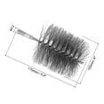 thumbnail image 4 of 4inch Chimney Brush Cleaning Brush Round Steel Wire Fireplace Flue Pipe Rust, 4 of 5
