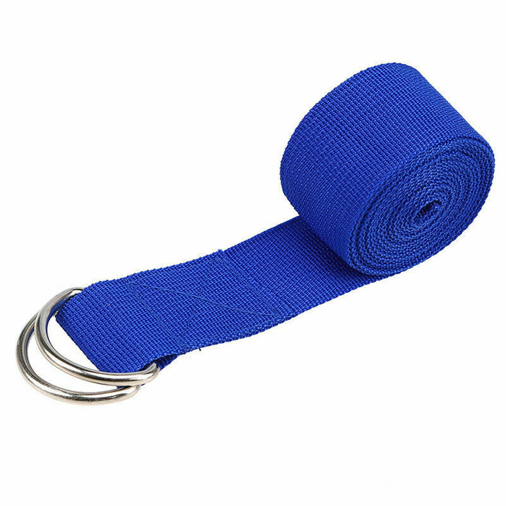 【JDkdaygc】1x Yoga High Density Ribbon 320cm Yoga Stretch Strap D-ring ...