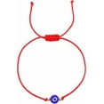 thumbnail image 3 of Evil Eye Bracelet Pack Set of 4 Anklet Black Red String Lucky Protection Handmade Adjustable Bracelets for Women Men, 3 of 6