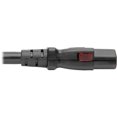 thumbnail image 3 of Eaton Tripp Lite Series Computer Power Cord NEMA 5-15P to Locking C13 Heavy-Duty 15A 125V 14 AWG 2 ft. 0.61 m Black, 3 of 4