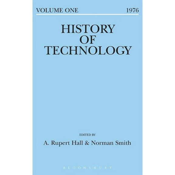 History of Technology History of Technology Volume 1, (Hardcover)