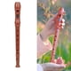 thumbnail image 5 of Juego de de estilo Instrumento musical de madera de ocho orificios extraíble para principiantes Práctica Niños y Sunnimix Clarinete, 5 of 8