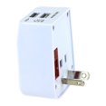 thumbnail image 4 of All-in-One Universal Travel Adaptor with 2 USB Ports - White, 4 of 13