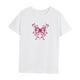 thumbnail image 3 of Camiseta para mujer Trajes de verano Camiseta con cuello redondo para viajar Regalo del día de San Valentín L, 3 of 7