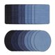 thumbnail image 1 of Hierro del paño del dril de 20pcs en s del dril de para la reparación del codo de la de los pantalones de la ro Soledad Parches de hierro sobre denim, 1 of 7