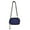 Blue Stripes, variant on Stylish Printed Crossbody Phone Purse Zipper With Detachable Strap Daily Essentials Cartoon Little Devil