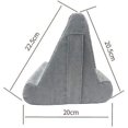thumbnail image 3 of Almohada suave soporte de almohada tableta soporte de almohada iPad soporte de tableta multiángulo soporte de teléfono móvil, 3 of 4
