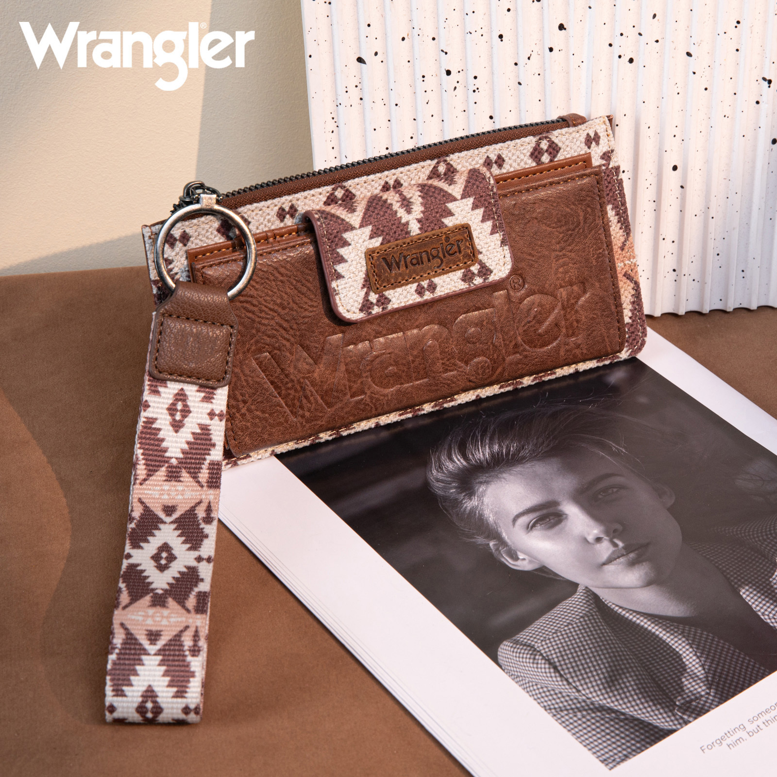 Montana West Wrangler Western Wristlet Wallet with RFID photo 4