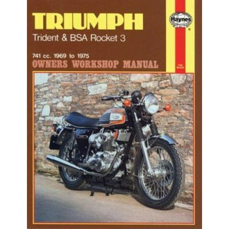 - Triumph Trident and BSA Rocket 3 Owners Workshop Manual, No. 136: '69-'75