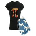 thumbnail image 1 of CafePress - Pizza Pi - Women's Dark Pajamas, 1 of 1