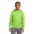 thumbnail image 1 of SPORT-TEK Sudadera con capucha de forro polar Sport Wick para niños XL Lima Shock deporte-tek YST244, 1 of 1