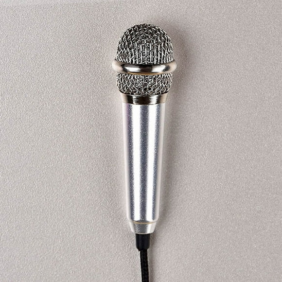 Save 15% on Essentials! Mini Karaoke Condenser Microphone For Phone Computer Mini PhoneMic