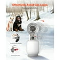 thumbnail image 5 of KFFKFF Portable Propane Tank Heater with Trolley, 15000 BTU Infrared Radiant Heating, Adjustable 180-Degree Single Burner for 20-40lb Tanks, Ideal for Outdoor Activities like Ice Fishing and Hunting, 5 of 9