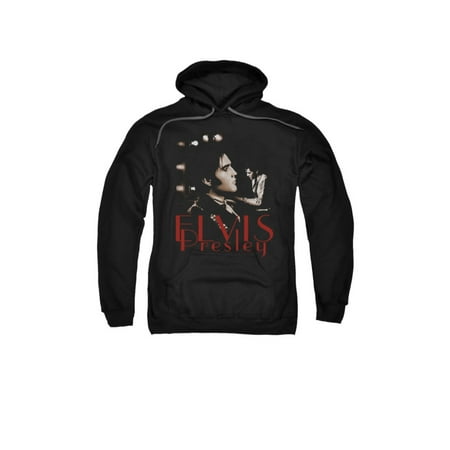 - Elvis Presley The King Rock Memories Adult Pull-Over Hoodie