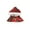 Red Tree, variant on Small Dog Christmas Costume Hoodie, Cat Pet Santa Cape Outfit with Hat, Soft and Thick Polar Fleece Cat Xmas Cloak Clothes for Cats and Small Dogs Holiday Cosplay Party Snow Tree L