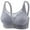 #0081-Gray, variant on Xucatan Bra for Older Women with Sagging Breast Sports Bras Deep Cup Full Back Coverage Comfort Shaper Bra Plus Size Everyday Bras Gift