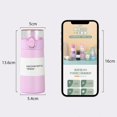 thumbnail image 2 of 150/250ml Travel With Straw Mini Stainless Steel Water Bottle Insulated Bottle Mini Water Cup Vacuum Cup GREY 250ML, 2 of 8