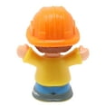 thumbnail image 3 of Replacement Part for Collectible Fisher-Price Little People Construction Site Dumptruck Playset GKR56 - Replacement Construction Worker Dump Truck Driver Figure Orange Hardhat Mustache, 3 of 6