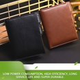 thumbnail image 4 of Antimagnetic Men Wallet Anti RFID Male Zipper Purse Short PU Leather Wallet, 4 of 7