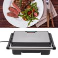 thumbnail image 1 of Panini Maker, Easy To Clean Nonstick Panini Press Grill 850W ABS Stainless Steel  for Kitchen, 1 of 8