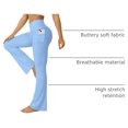thumbnail image 4 of Yoga Pants Women, Flare Leggings for Women with Pockets Crossover High Waisted Bootcut Yoga Pants, 4 of 7