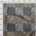 thumbnail image 3 of oneOone Cotton Poplin Twill Gray Fabric Stripes Dress Material Fabric Print Fabric By The Yard 56 Inch Wide, 3 of 4