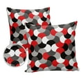 thumbnail image 2 of Decor Home Covers Cushion Garden Case Cover Pillow Waterproof Pillowcase Outdoor Red Geometry Abstr, 2 of 5