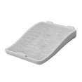 thumbnail image 3 of Bunblic Cat Litter Box Mat Double Layer Cat Ramp Step Easy to Clean Sturdy Floor Protection Litter Catcher Pad for Pet Supply Kitten White, 3 of 8