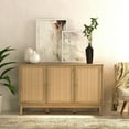 thumbnail image 5 of Home Living Room Storage Bodrum 50" Wide Beaufort Oak Manufactured Wood Sideboard, 5 of 6