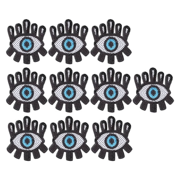 Patches Bordados, Planchado Fácil de Planchar en Parches Hermosos 10 piezas para zapatos para ropa para sombreros