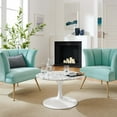 thumbnail image 7 of Modway Lippa 28" Round Terrazzo Coffee Table in White White, 7 of 7