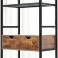 thumbnail image 6 of Dog Feeding Station, 3 Height Adjustable Raised Dog Bowls, Dog Feeder Station for Large Medium Dogs Cats, Dog Storage with Shelves, 6 of 9