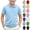 Army Green, variant on YUANxueke Boys School Uniform Shirt Button Up Collared Short Sleeve T-Shirts with Pocket Casual Summer Dress Shirts for 2-15 Years