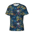 thumbnail image 5 of Qekee Halloween Elements Classic Fit T-Shirt Men's Shirt Men's Tight Short Sleeves for Exercise, Running, Mountaineering - Halloween Elements, 5 of 9