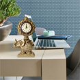 thumbnail image 4 of Animal Clock Ornament Desktop Desktop Animal Clock Clock Ornament Home Living Room Retro Cabinet Clock Ornament, 4 of 8