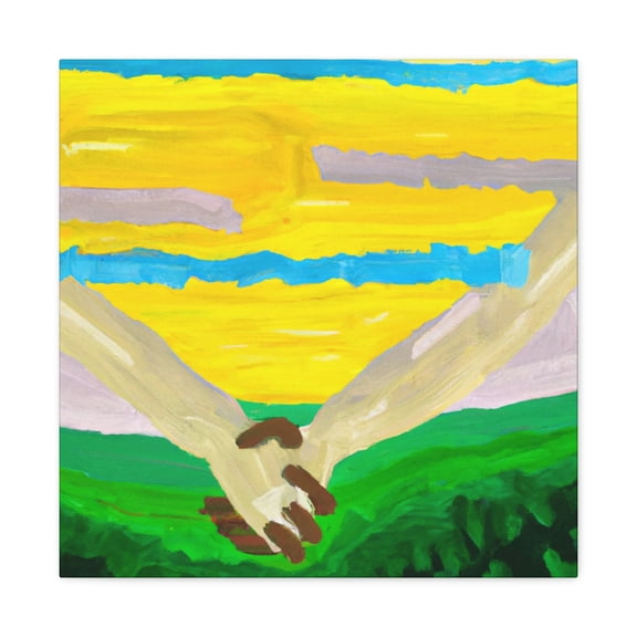 Loving Embrace Forever - Canvas